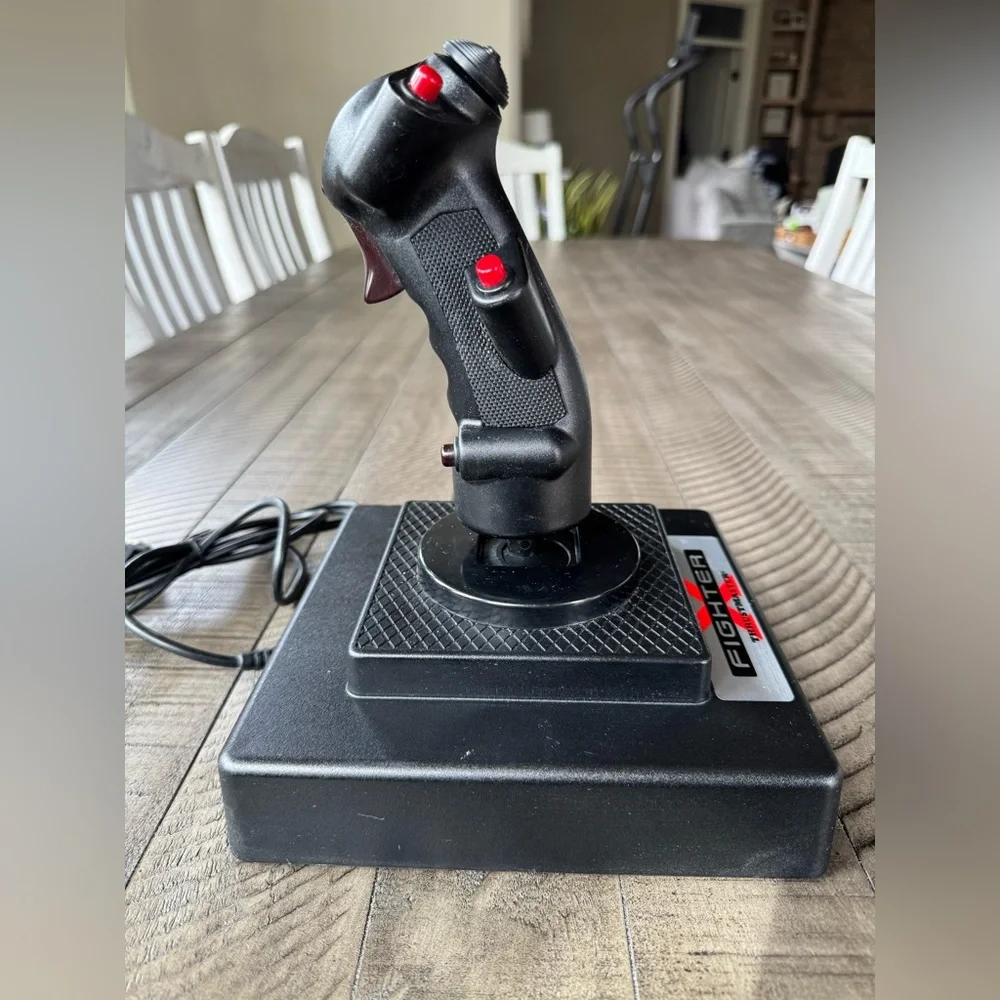 Thrustmaster Fighter X Joystick - PC Simulator Games Flight Stick